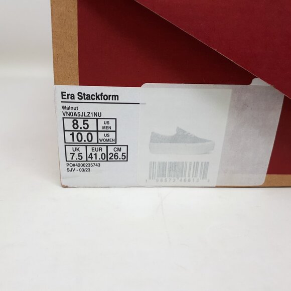 Vans Era Stackform Platform Canvas Authentic Shoe Sneaker Mens 8.5 / Womens 10 - Picture 10 of 12